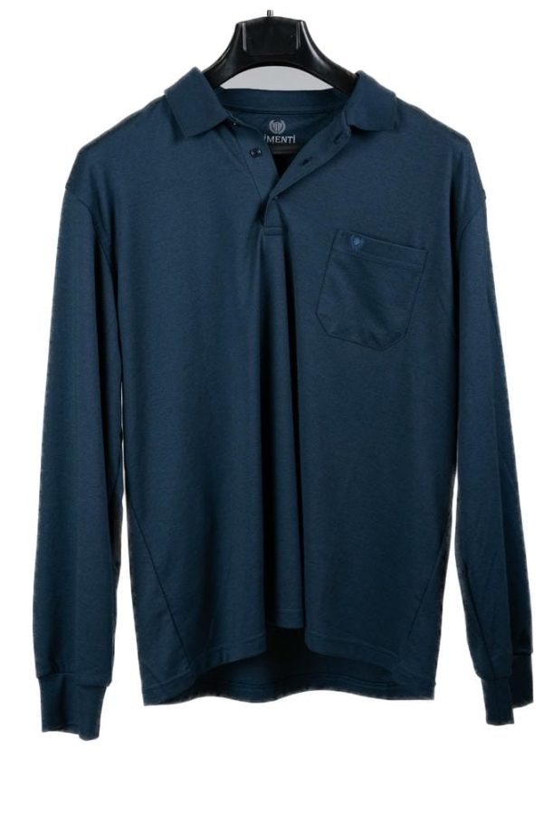 Поло чоловіче синє