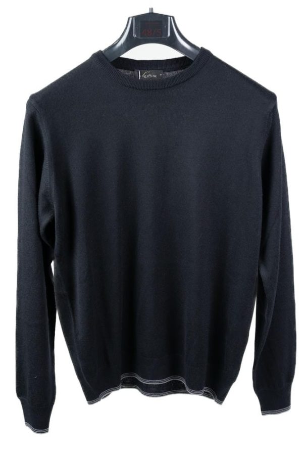 Светр чоловічий сірий однотонний