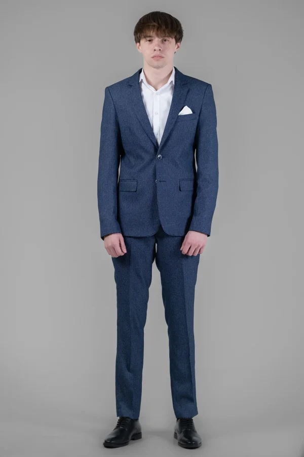 Костюм чоловічий синій класичний