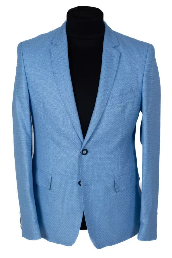 Піджак чоловічий голубий