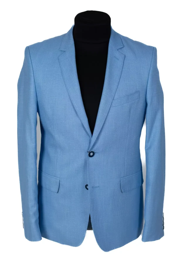 Піджак чоловічий голубий