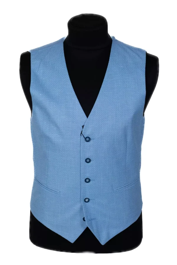 Жилетка чоловіча голуба