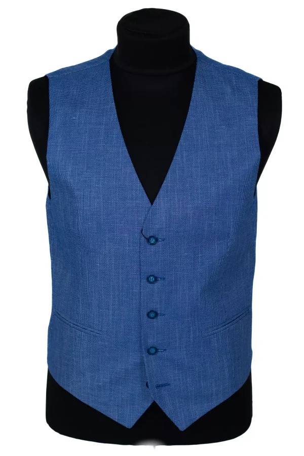 Жилетка чоловіча синя