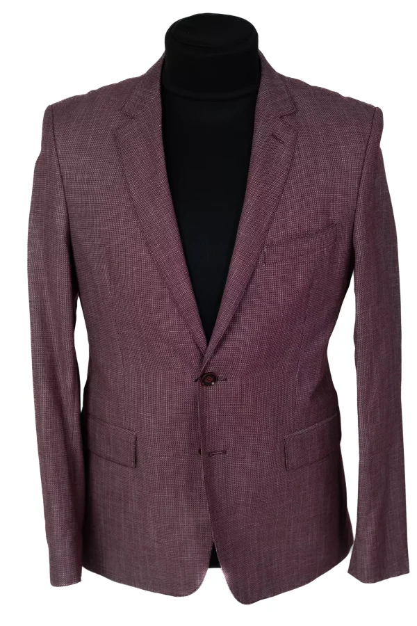 Піджак чоловічий бордовий