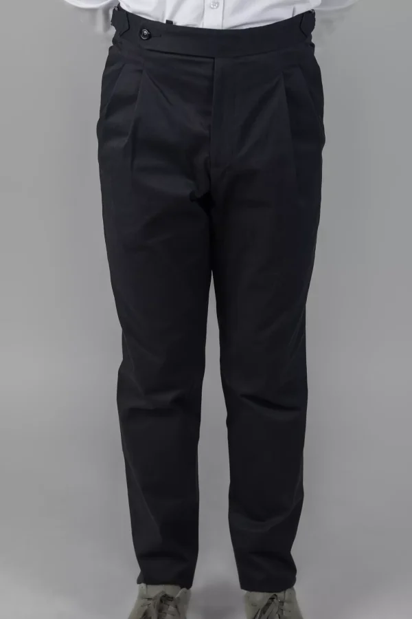 Штани чоловічі чорні однотонні