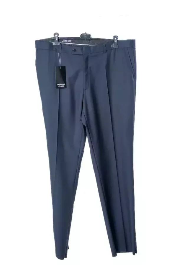 Штани чоловічі сині однотонні