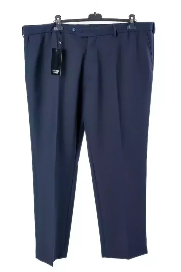 Штани чоловічі сині однотонні