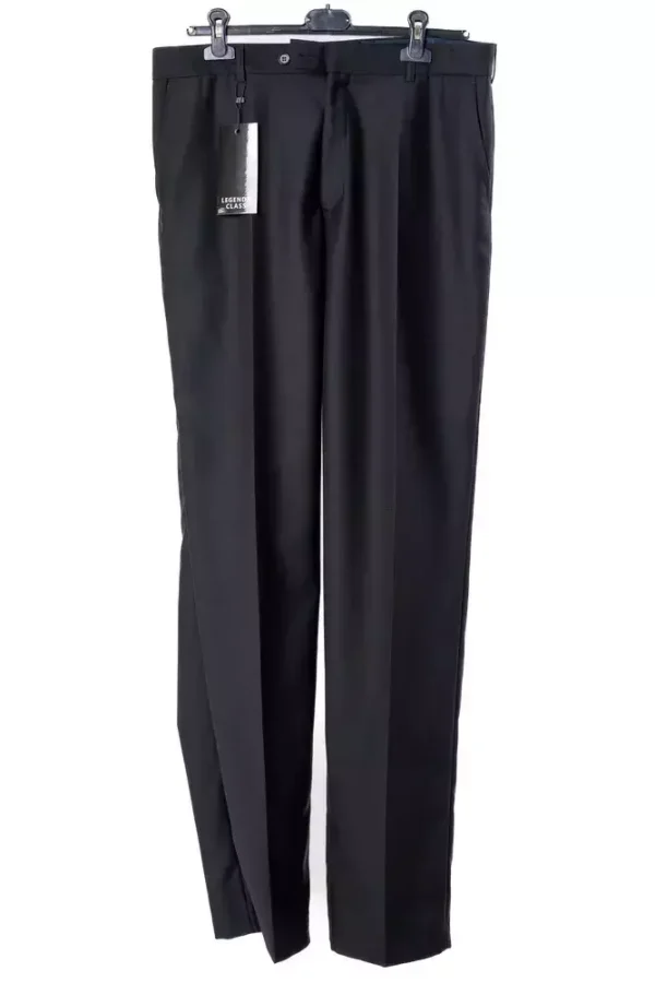 Штани чоловічі чорні однотонні