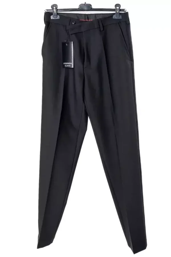 Штани чоловічі чорні однотонні