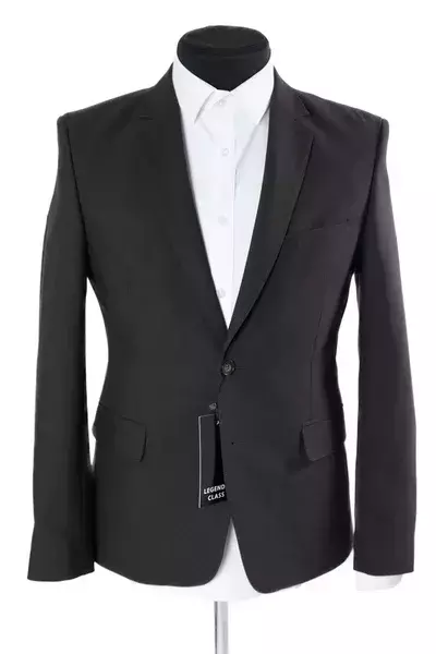 Піджак чоловічий коричневий однотонний