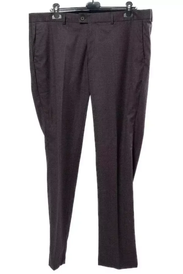 Штани чоловічі бордові однотонні