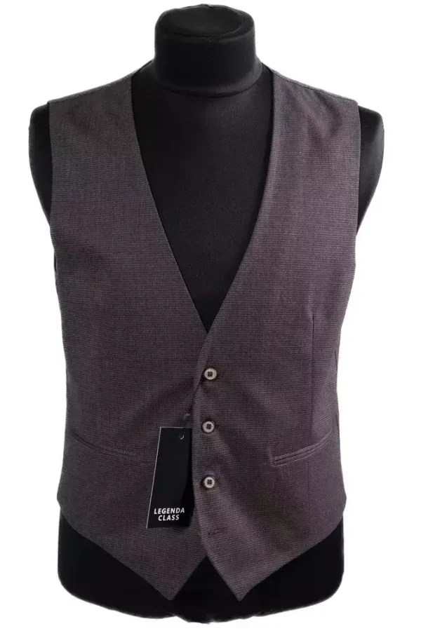 Жилетка чоловіча бордова