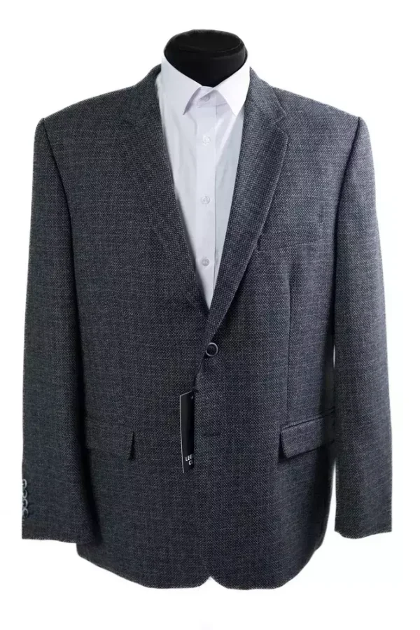 Піджак чоловічий сірий однотонний