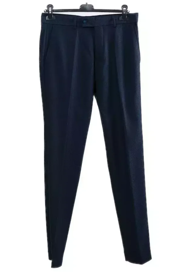 Штани чоловічі сині однотонні