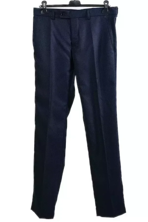 Штани чоловічі сині однотонні