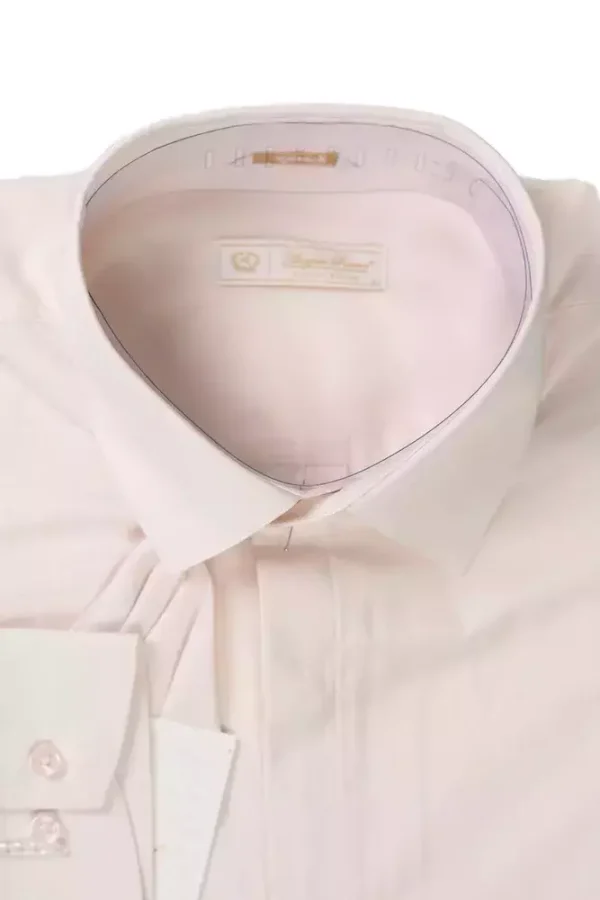 Сорочка жіноча рожева однотонна