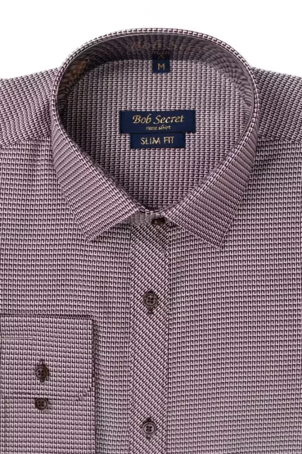 Сорочка чоловіча червона в клітинку