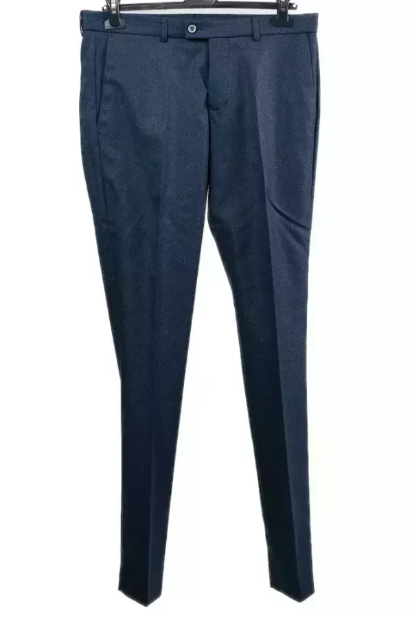 Штани чоловічі сині однотонні