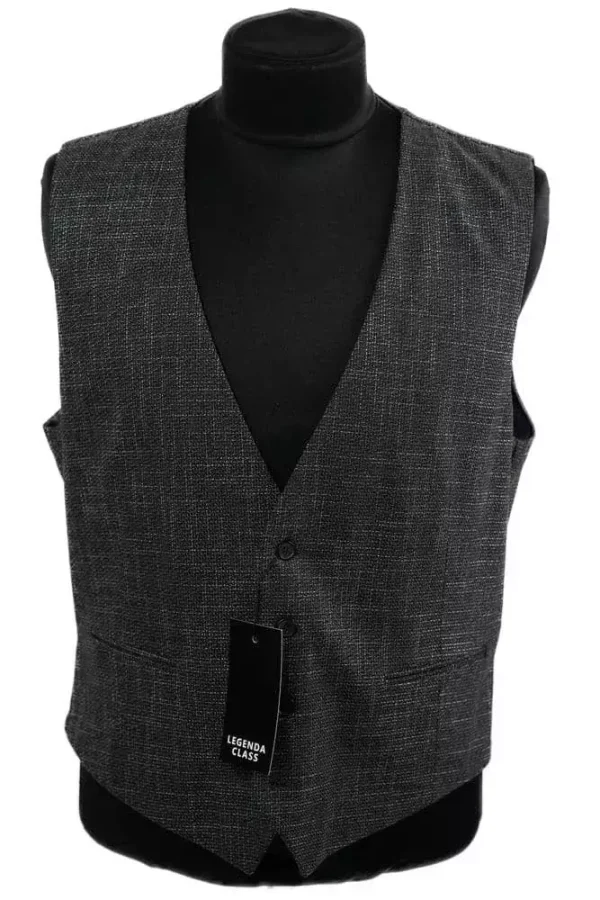 Жилетка чоловіча сіро-коричневий