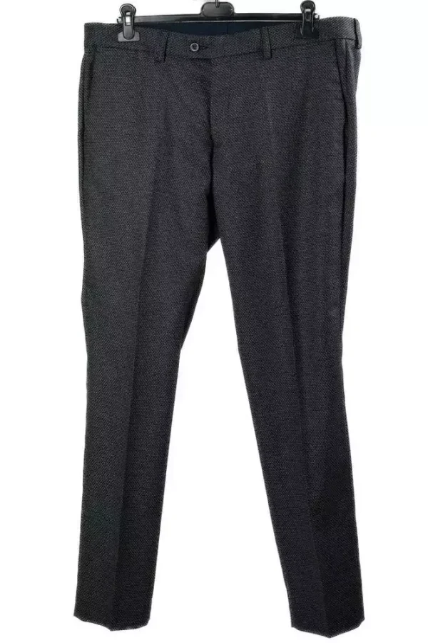 Штани чоловічі сірі з візерунком кашка