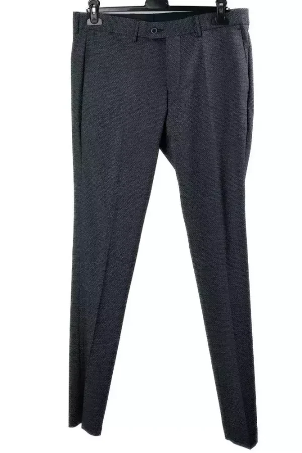 Штани чоловічі сірі з візерунком кашка