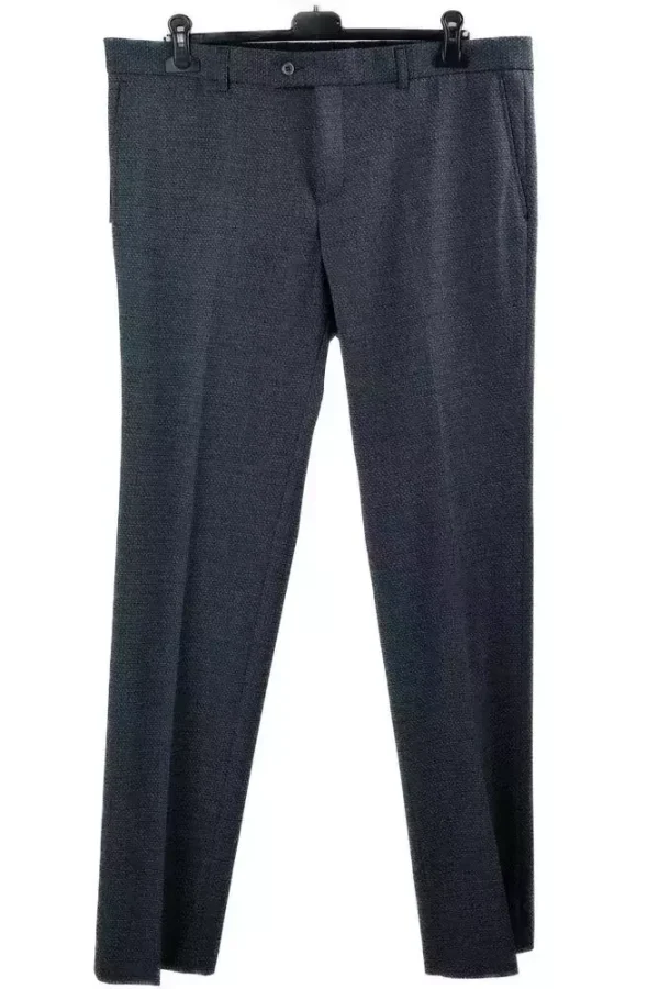 Штани чоловічі сірі з візерунком кашка