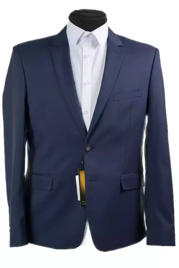 Піджак чоловічий фіолетовий однотонний