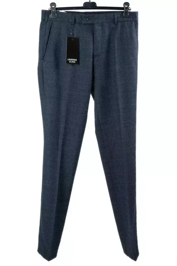 Штани чоловічі сірі в клітинку