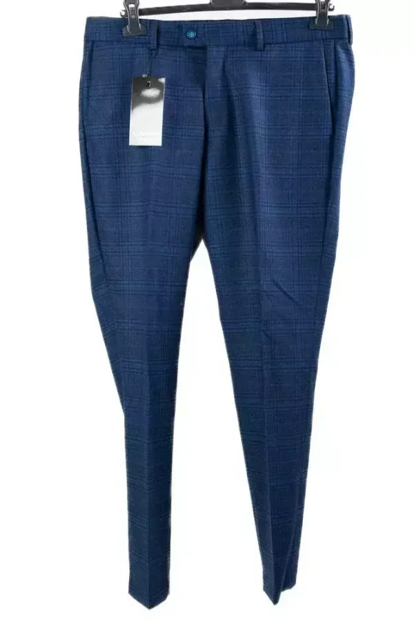 Штани чоловічі сині в клітинку