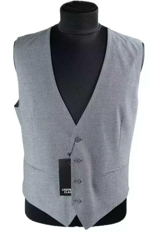 Жилетка чоловіча бежева однотонна