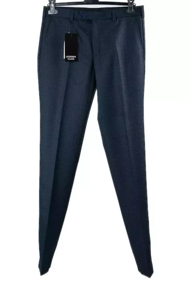 Штани чоловічі сині в клітинку