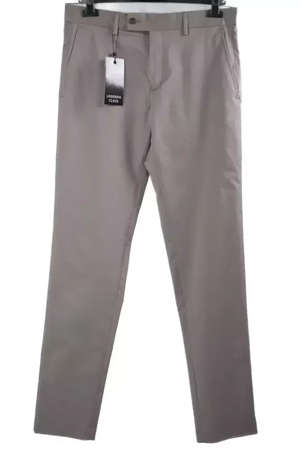 Штани чоловічі бежеві однотонні