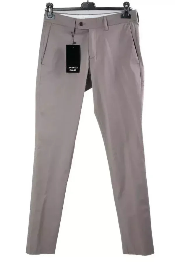 Штани чоловічі бежеві однотонні