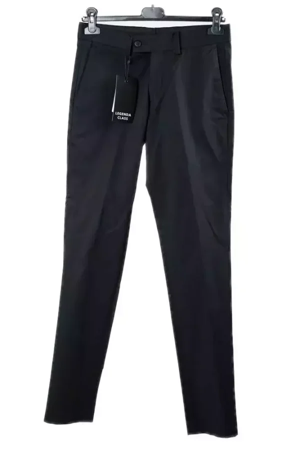 Штани чоловічі чорні однотонні