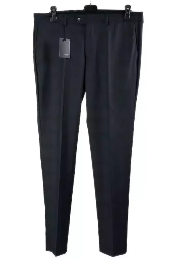 Штани чоловічі сірі в клітинку