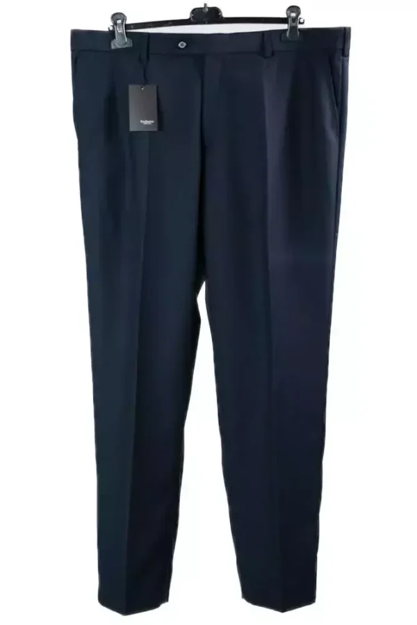 Штани чоловічі сині однотонні