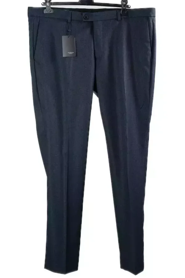 Штани чоловічі сині в клітинку