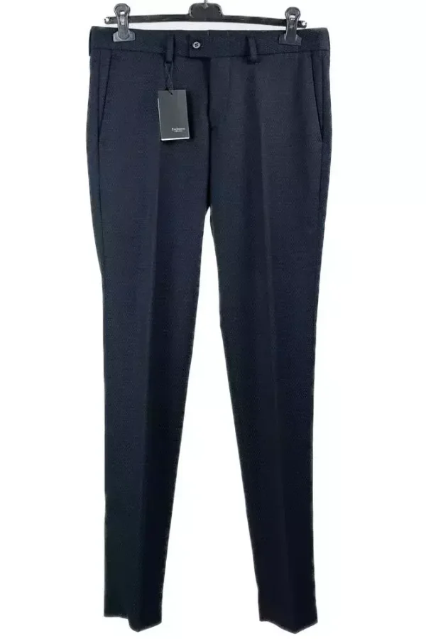 Штани чоловічі сині однотонні