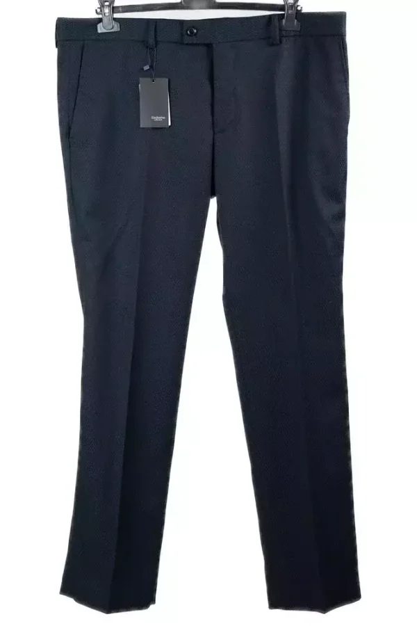 Штани чоловічі сині однотонні