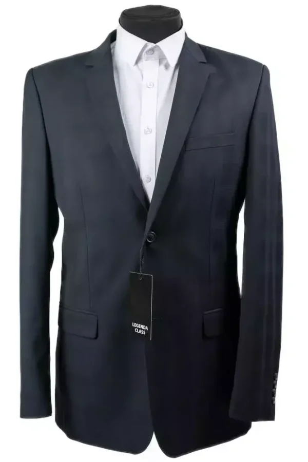 Піджак чоловічий чорний в клітинку