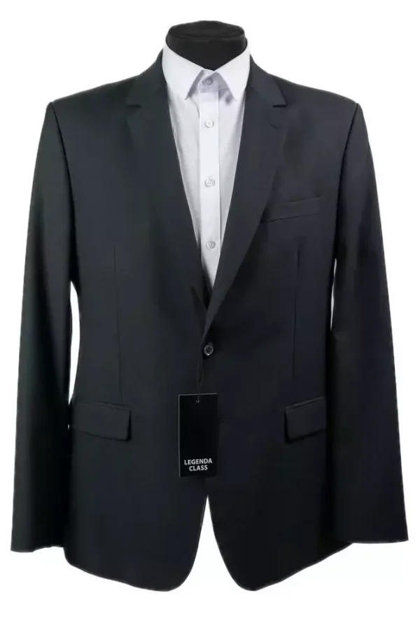 Піджак чоловічий чорний в клітинку