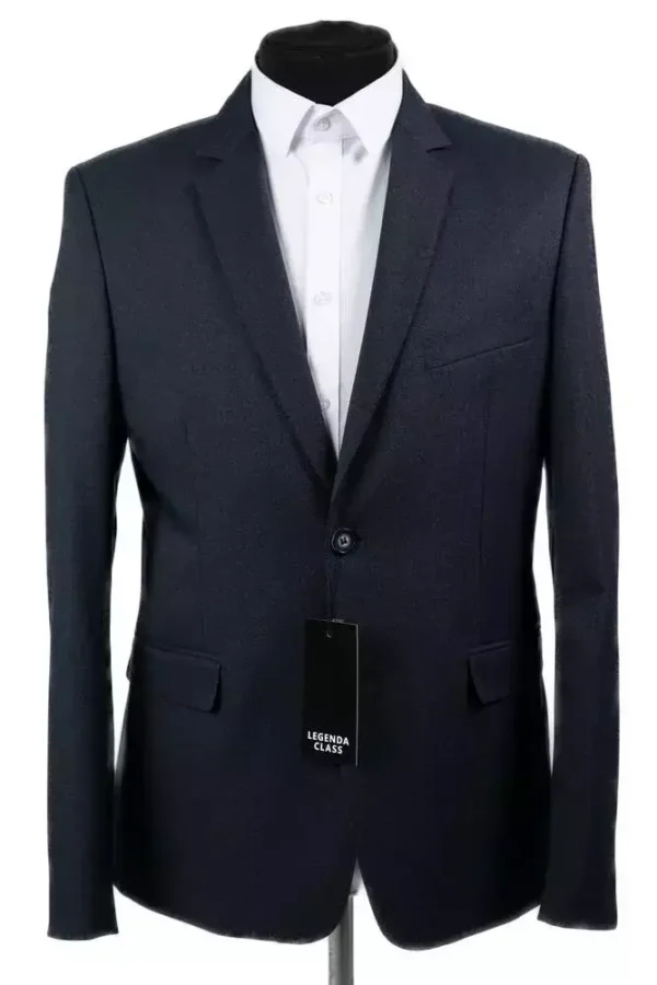 Піджак чоловічий сірий однотонний