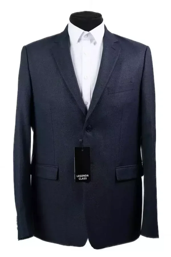 Піджак чоловічий сірий однотонний