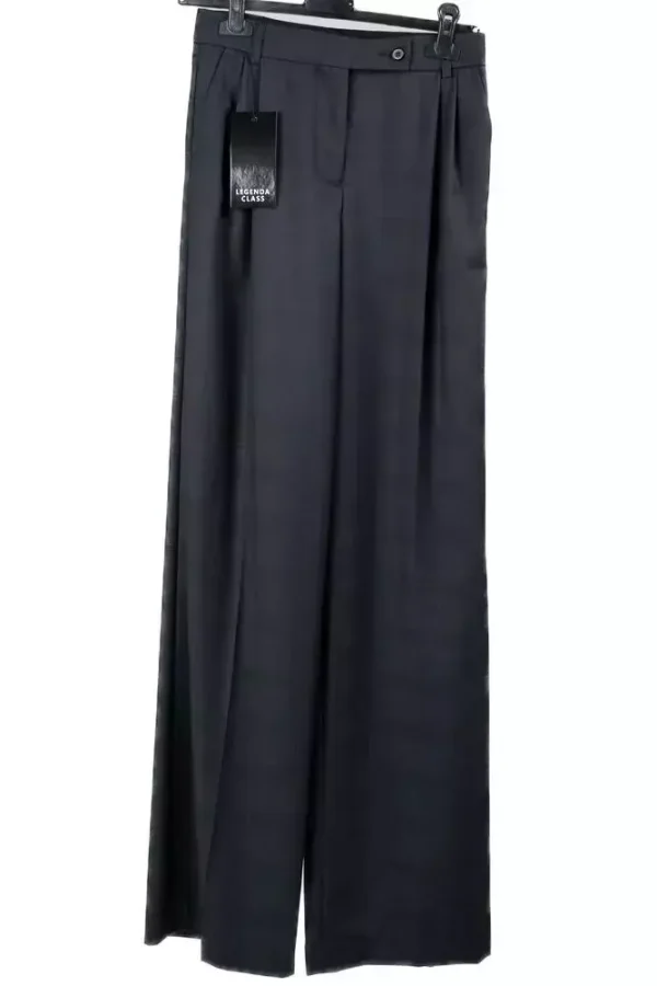 Штани жіночі сірі в клітинку