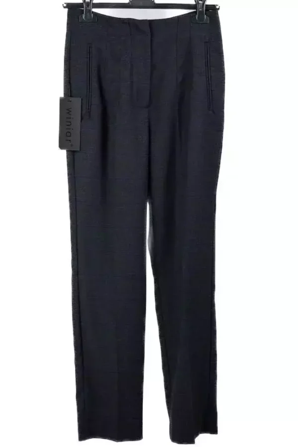 Штани жіночі чорні в клітинку