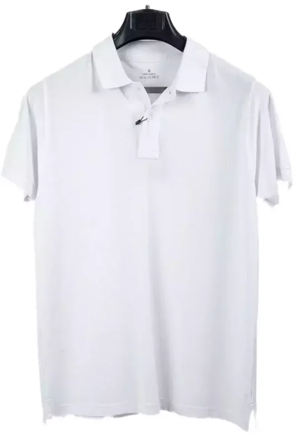 Поло чоловіче біле