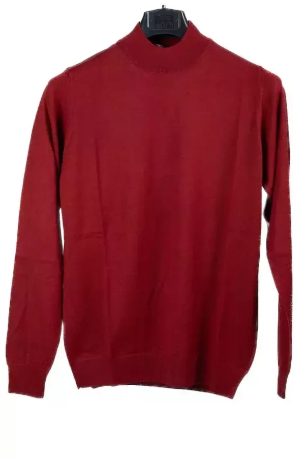 Гольф чоловічий червоний однотонний