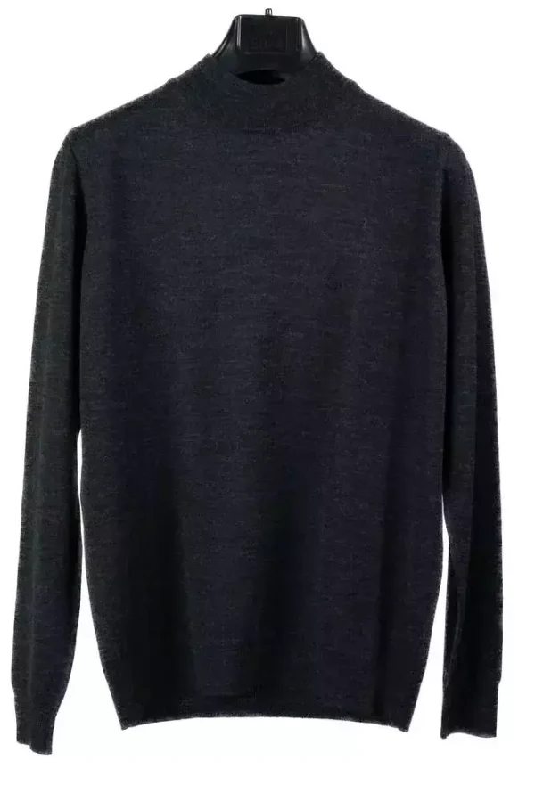 Гольф чоловічий сіро-чорний