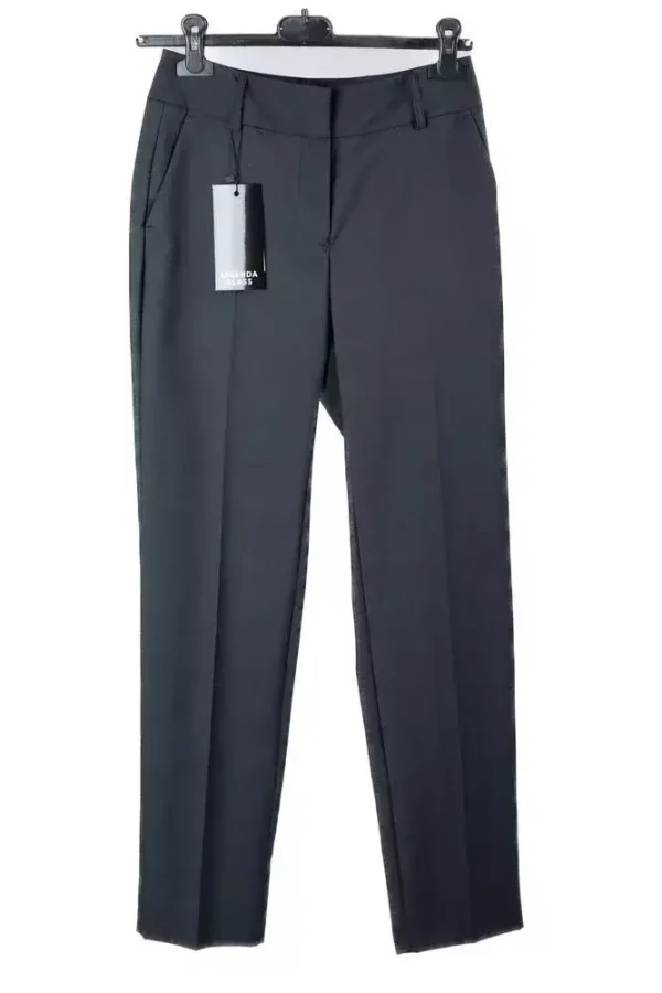 Штани жіночі сірі в клітинку