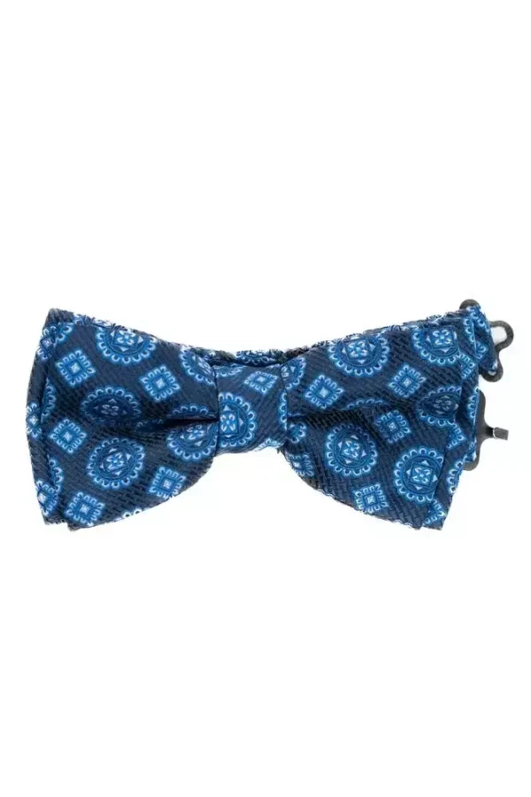 Метелик синій з абстрактним принтом